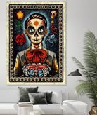 Muerto by Nicholas Ivins on GIANT ART - multicolor urban/pop surrealism; ethnic