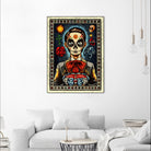 Muerto by Nicholas Ivins on GIANT ART - multicolor urban/pop surrealism; ethnic