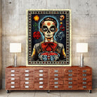 Muerto by Nicholas Ivins on GIANT ART - multicolor urban/pop surrealism; ethnic