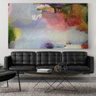 Other Side of the Moon by Lina Alattar on GIANT ART - violet,pink abstracts, contemporary