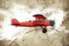 Biplane 3 by GraphINC Studio on GIANT ART - multicolor vintage