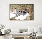 Biplane 4 by GraphINC Studio on GIANT ART - multicolor vintage