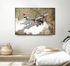 Biplane 4 by GraphINC Studio on GIANT ART - multicolor vintage