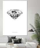 Diamonds are Forever II by TypeLike on GIANT ART - multicolor floral/still life; novelty