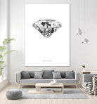 Diamonds are Forever II by TypeLike on GIANT ART - multicolor floral/still life; novelty