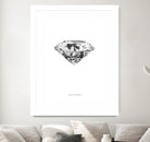 Diamonds are Forever II by TypeLike on GIANT ART - multicolor floral/still life; novelty
