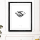 Diamonds are Forever II by TypeLike on GIANT ART - multicolor floral/still life; novelty