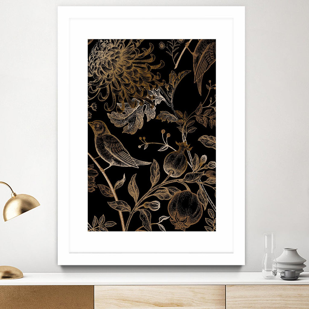 Nordic Victorian I by Incado on GIANT ART - multicolor floral/still life; design/type
