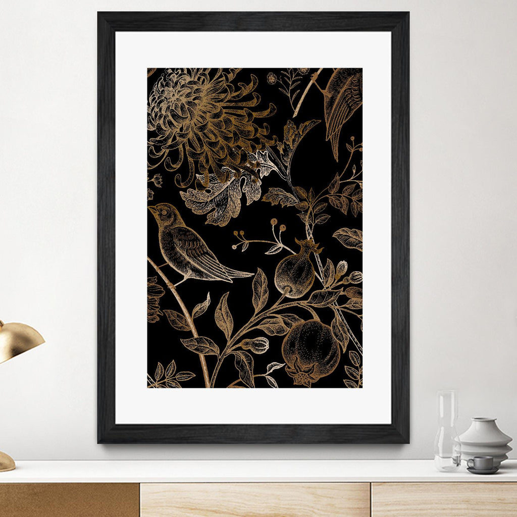 Nordic Victorian I by Incado on GIANT ART - multicolor floral/still life; design/type