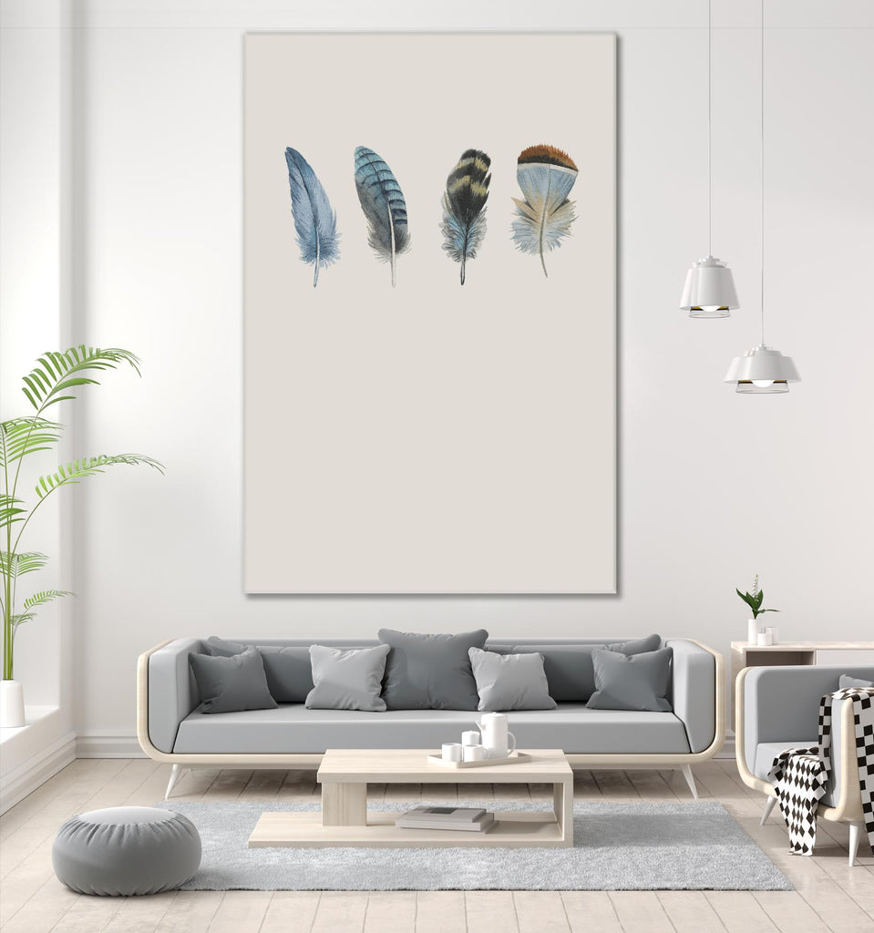 Feather 11 by Incado on GIANT ART - multicolor floral/still life