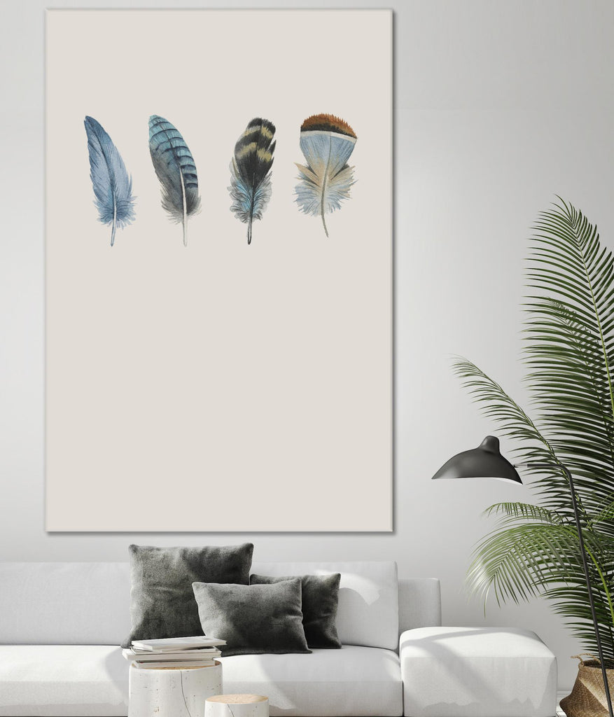 Feather 11 by Incado on GIANT ART - multicolor floral/still life