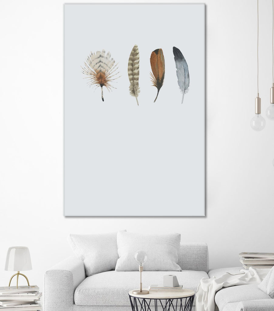 Feather 12 by Incado on GIANT ART - multicolor floral/still life