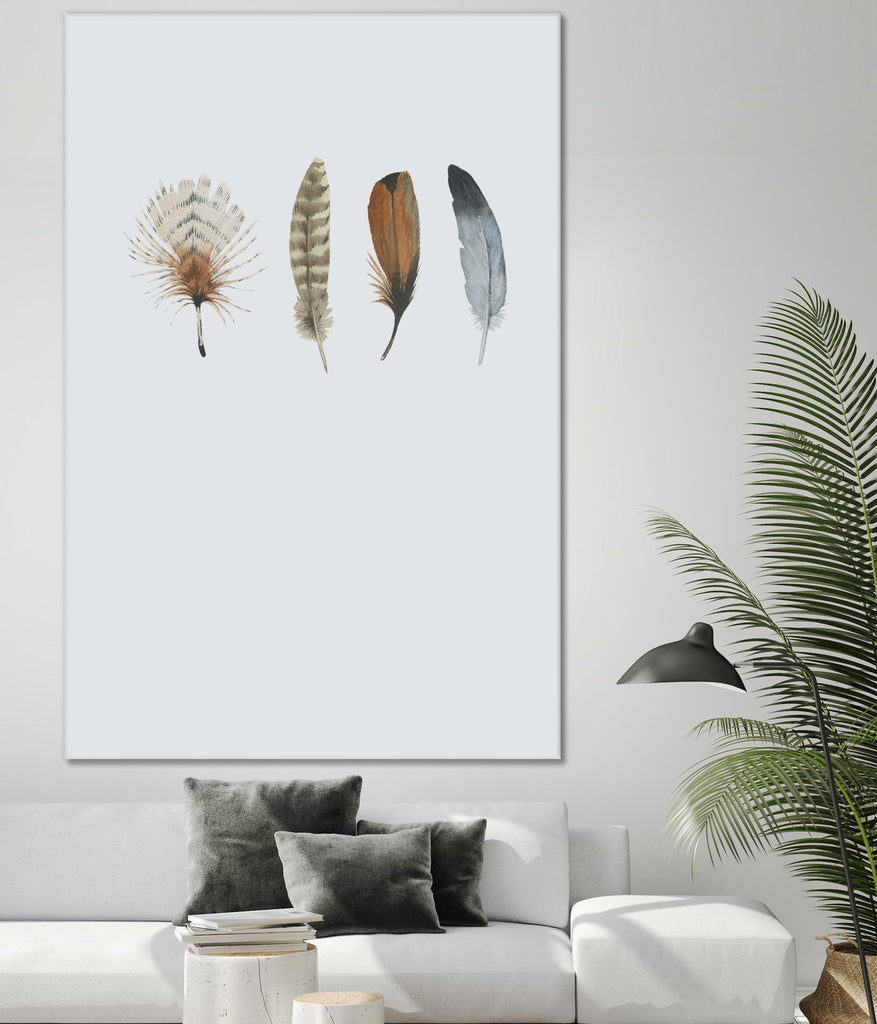 Feather 12 by Incado on GIANT ART - multicolor floral/still life