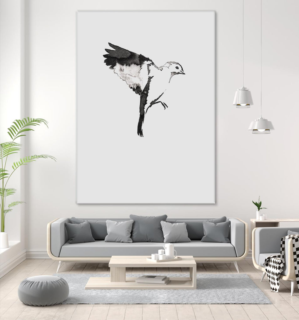 Oiseau volant I par Incado sur GIANT ART - animaux multicolores