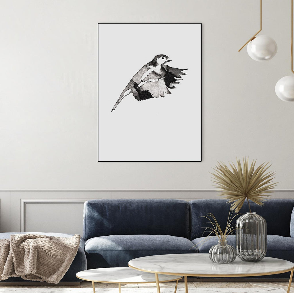 Flying Bird II by Incado on GIANT ART - multicolor animals