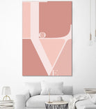 Love by TypeLike on GIANT ART - multicolor design/type; contemporary