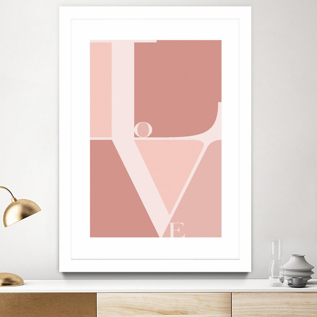 Love by TypeLike on GIANT ART - multicolor design/type; contemporary