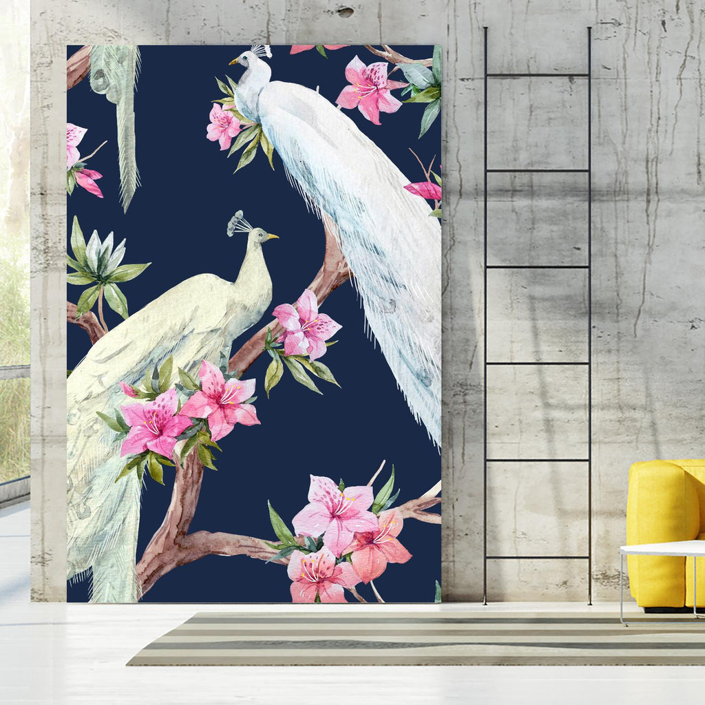 Oiseaux du Paradis II par Incado sur GIANT ART - animaux multicolores