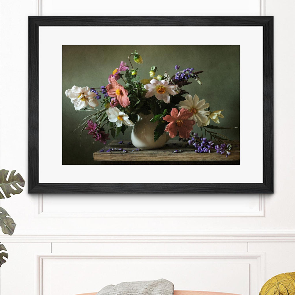 Bouquet I by PhotoINC Studio on GIANT ART - pink flowers flowers