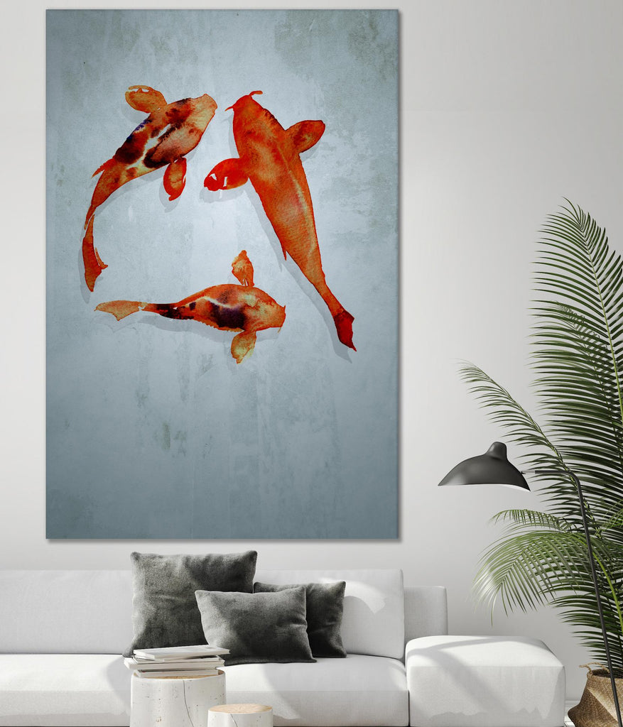 3 friends by Incado on GIANT ART - multicolor animals