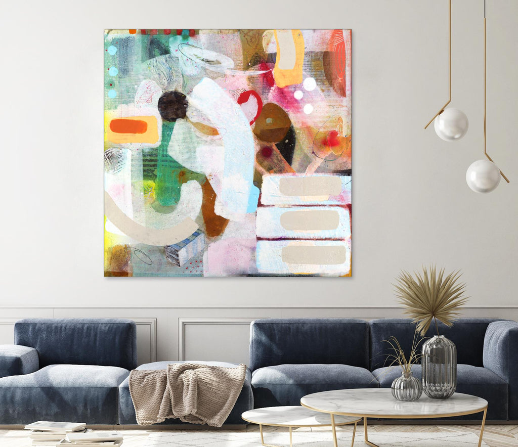 Changed My Mind 3 by Aleah Koury on GIANT ART - white abstract