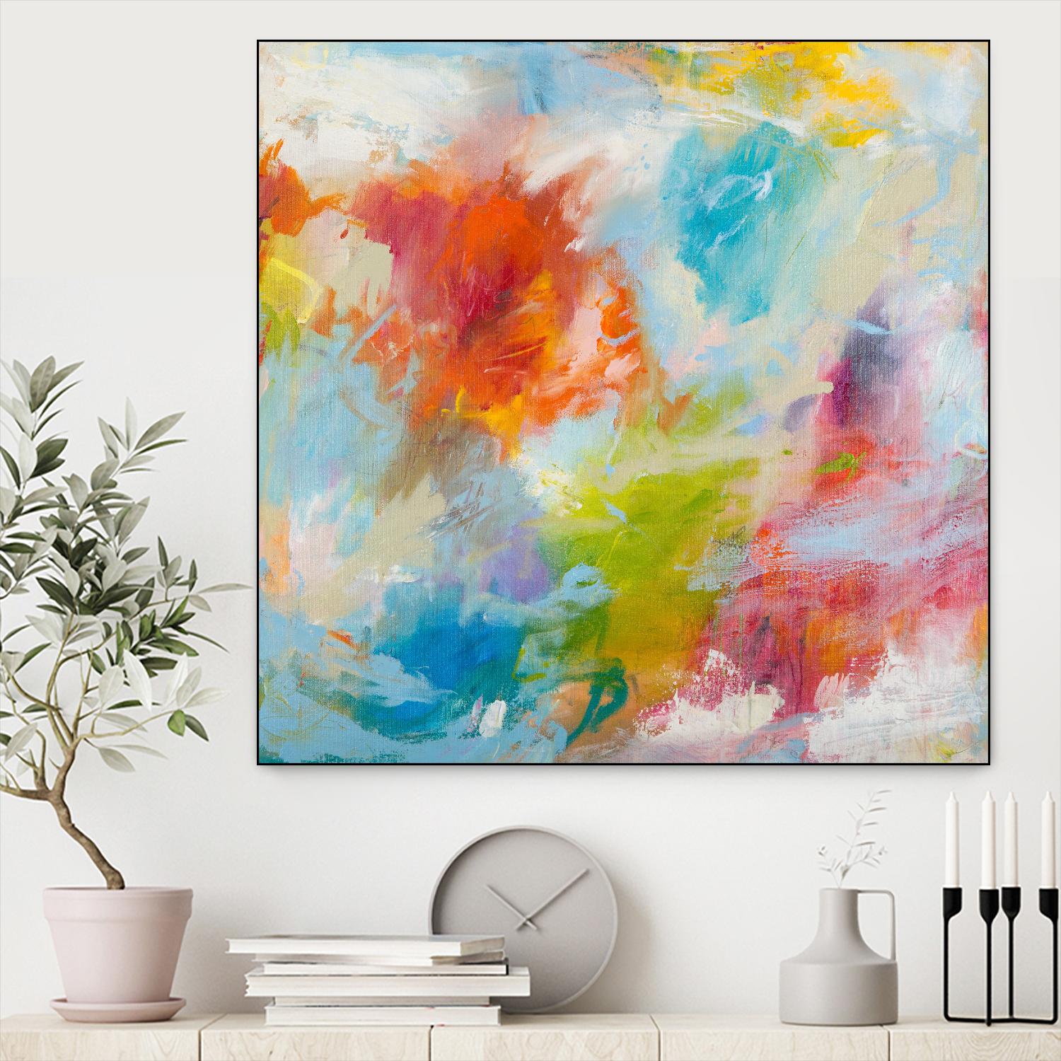 Endless Summer Series No. 1 by Hilma Koelman on GIANT ART - multicolor abstracts; contemporary
