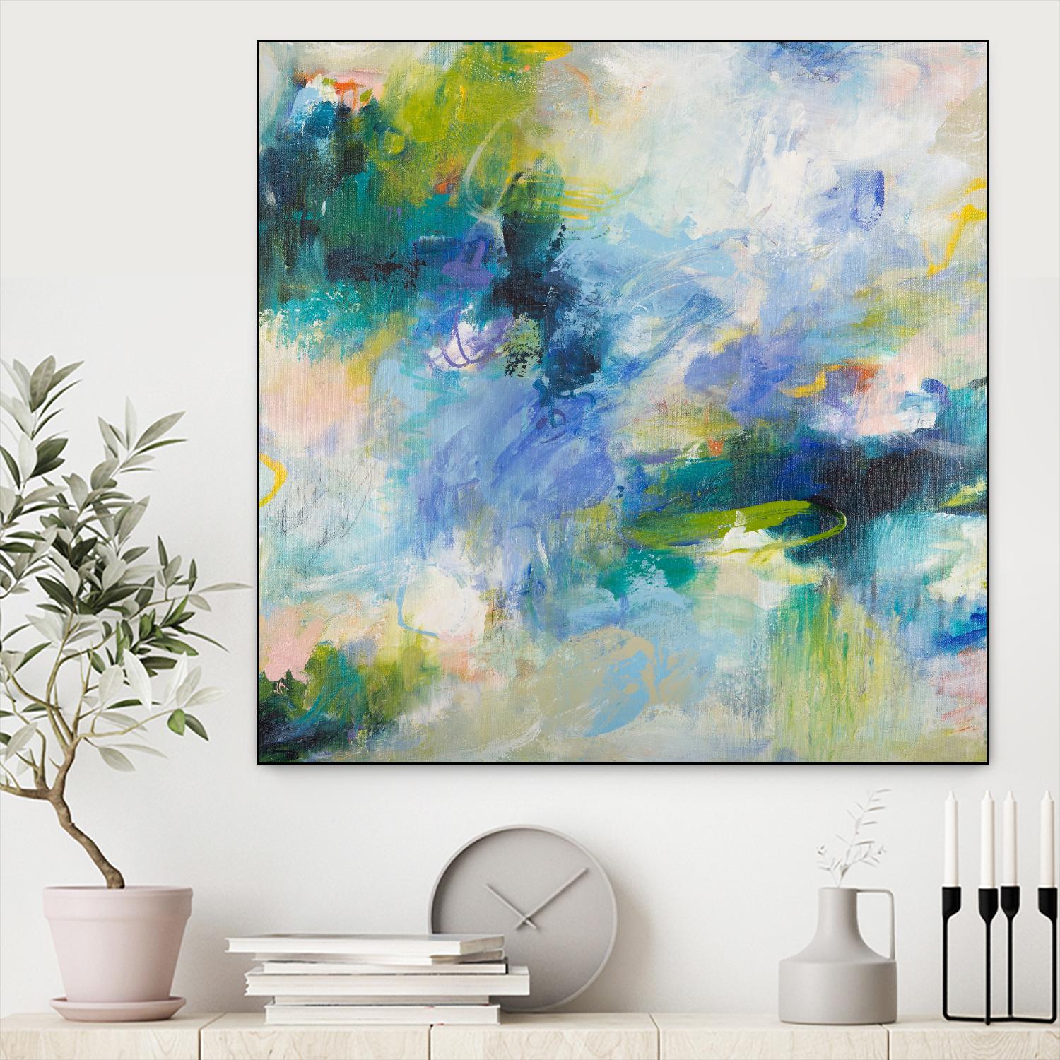 Endless Summer Series No. 2 by Hilma Koelman on GIANT ART - multicolor abstracts; contemporary