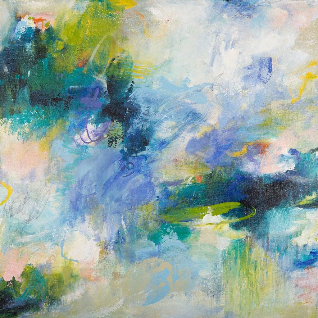 Endless Summer Series No. 2 par Hilma Koelman sur GIANT ART - abstractions multicolores ; contemporain