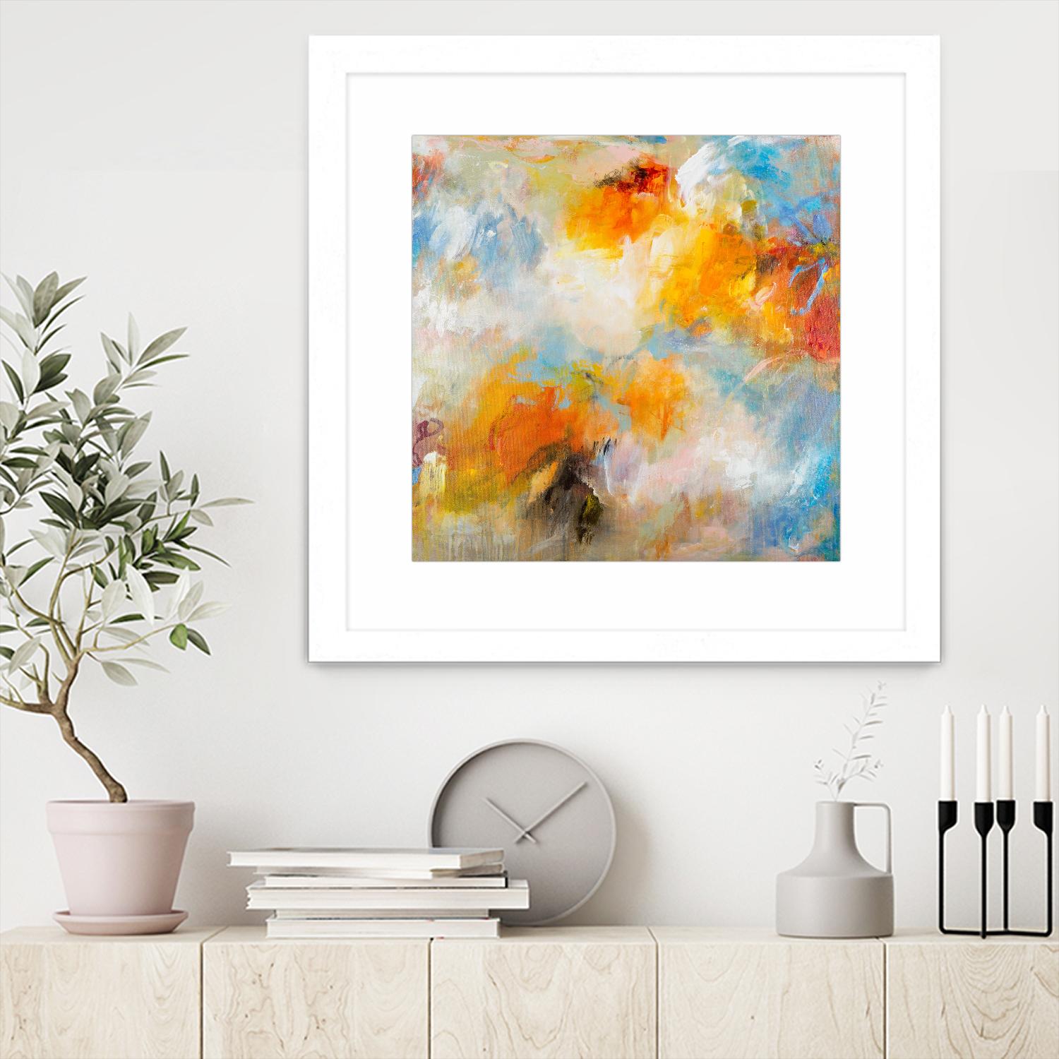 Endless Summer Series No. 3 by Hilma Koelman on GIANT ART - multicolor abstracts; contemporary