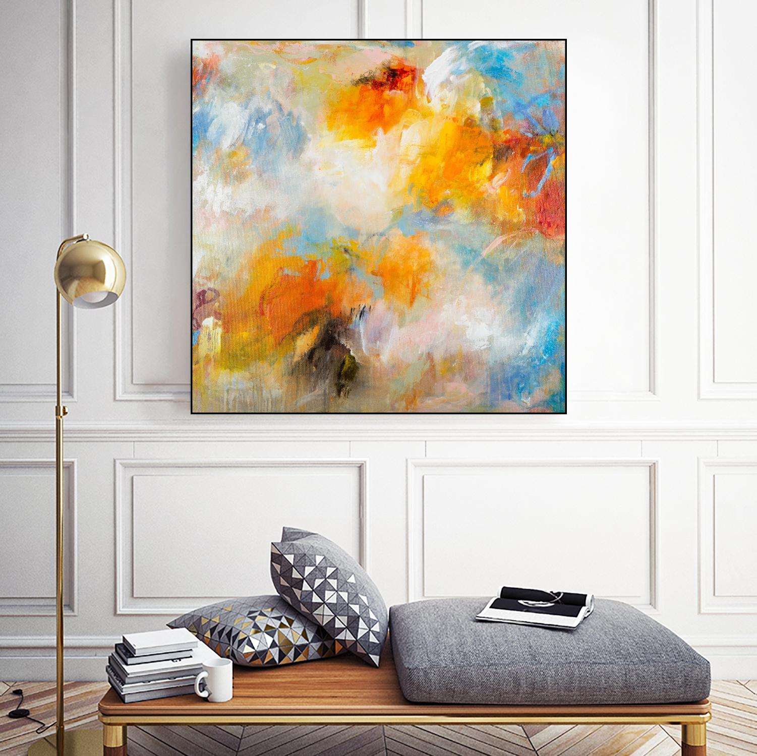 Endless Summer Series No. 3 by Hilma Koelman on GIANT ART - multicolor abstracts; contemporary