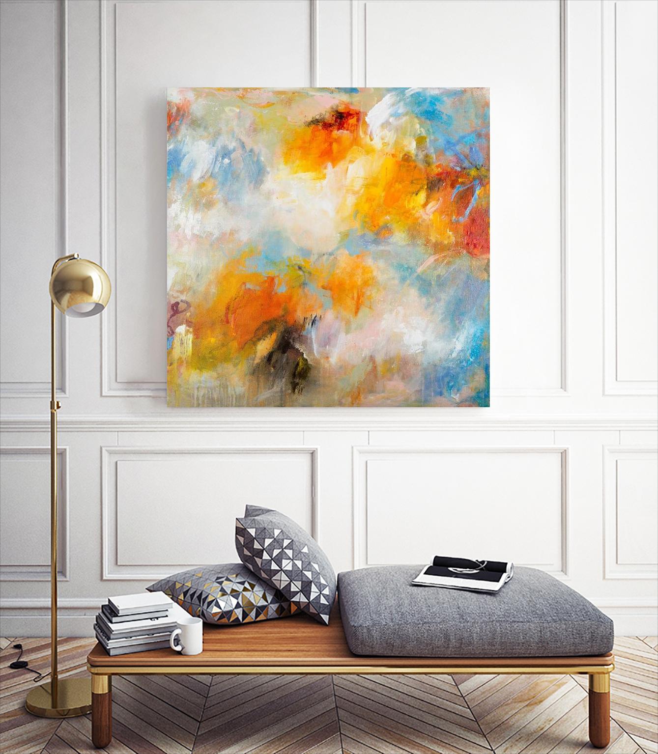 Endless Summer Series No. 3 by Hilma Koelman on GIANT ART - multicolor abstracts; contemporary