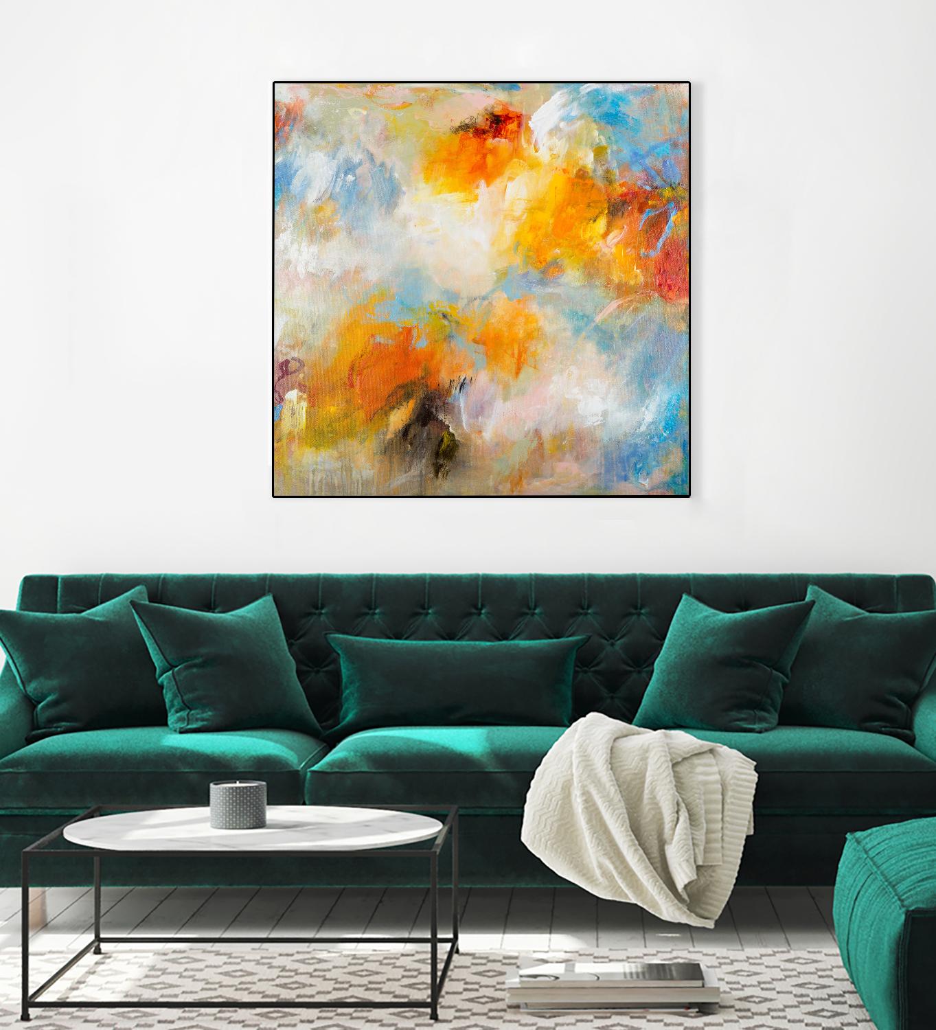 Endless Summer Series No. 3 by Hilma Koelman on GIANT ART - multicolor abstracts; contemporary