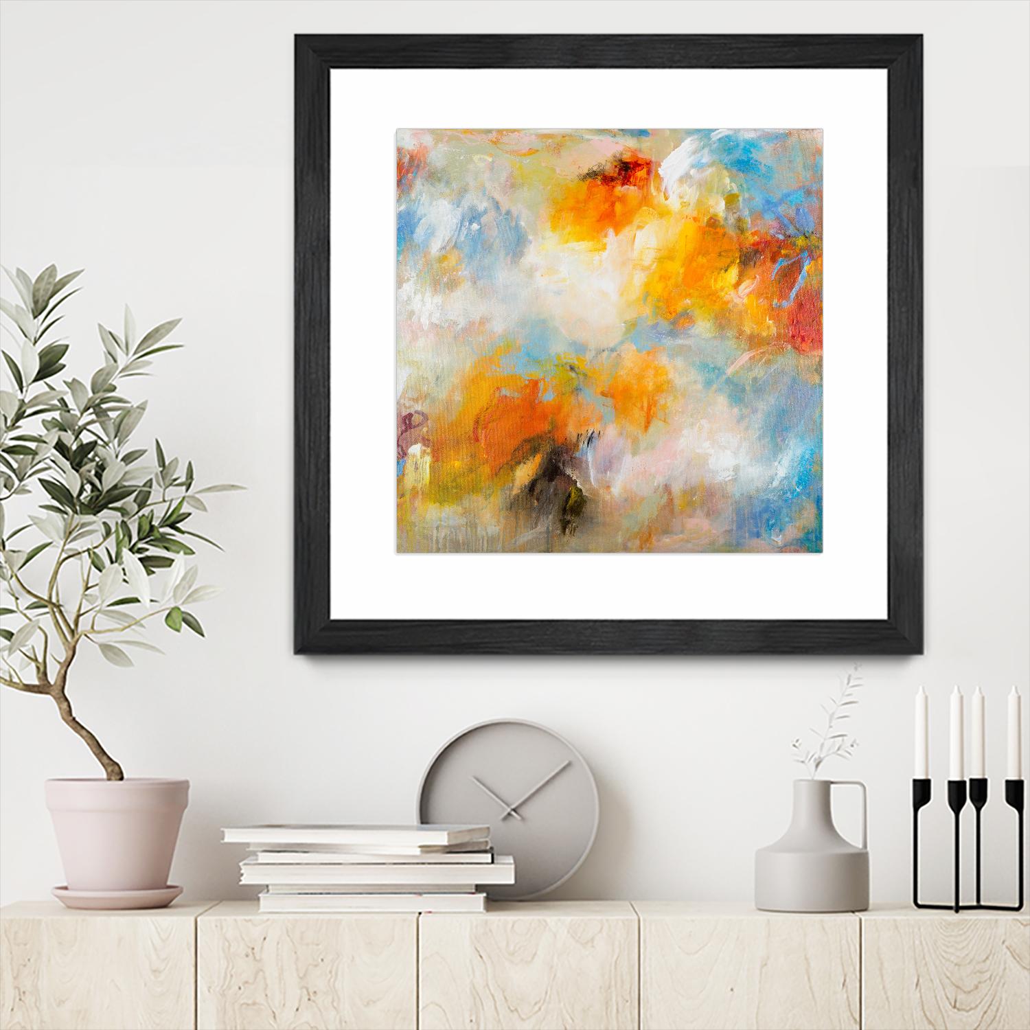 Endless Summer Series No. 3 by Hilma Koelman on GIANT ART - multicolor abstracts; contemporary
