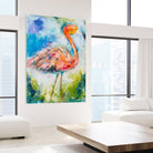 Pretty in Pink No. 2 by Hilma Koelman on GIANT ART - multicolor animals; contemporary