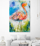 Pretty in Pink No. 2 by Hilma Koelman on GIANT ART - multicolor animals; contemporary