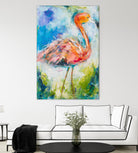 Pretty in Pink No. 2 by Hilma Koelman on GIANT ART - multicolor animals; contemporary