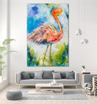 Pretty in Pink No. 2 by Hilma Koelman on GIANT ART - multicolor animals; contemporary