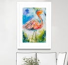 Pretty in Pink No. 2 by Hilma Koelman on GIANT ART - multicolor animals; contemporary