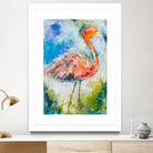 Pretty in Pink No. 2 by Hilma Koelman on GIANT ART - multicolor animals; contemporary
