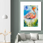 Pretty in Pink No. 2 by Hilma Koelman on GIANT ART - multicolor animals; contemporary