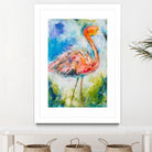 Pretty in Pink No. 2 by Hilma Koelman on GIANT ART - multicolor animals; contemporary