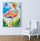 Pretty in Pink No. 2 by Hilma Koelman on GIANT ART - multicolor animals; contemporary