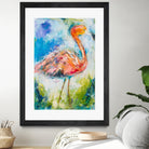 Pretty in Pink No. 2 by Hilma Koelman on GIANT ART - multicolor animals; contemporary