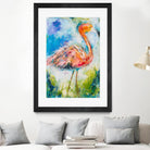 Pretty in Pink No. 2 by Hilma Koelman on GIANT ART - multicolor animals; contemporary