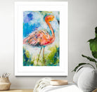 Pretty in Pink No. 2 by Hilma Koelman on GIANT ART - multicolor animals; contemporary