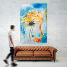 Pretty in Pink No. 3 by Hilma Koelman on GIANT ART - multicolor animals; contemporary