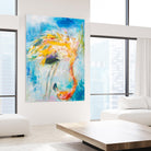 Pretty in Pink No. 3 by Hilma Koelman on GIANT ART - multicolor animals; contemporary