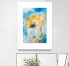 Pretty in Pink No. 3 by Hilma Koelman on GIANT ART - multicolor animals; contemporary