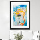 Pretty in Pink No. 3 by Hilma Koelman on GIANT ART - multicolor animals; contemporary