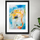 Pretty in Pink No. 3 by Hilma Koelman on GIANT ART - multicolor animals; contemporary